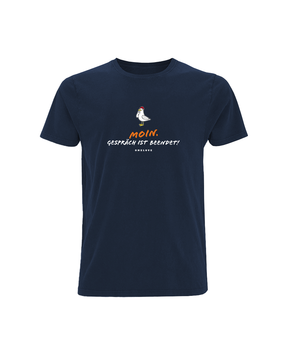 Moin. Gespräch ist beendet!  - Herren Shirt | 100% Baumwolle