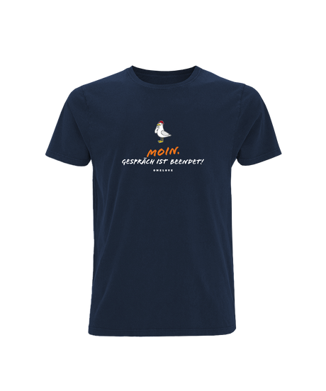 Moin. Gespräch ist beendet!  - Herren Shirt | 100% Baumwolle