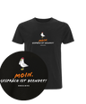 Moin. Gespräch ist beendet!  - Herren Shirt | 100% Baumwolle