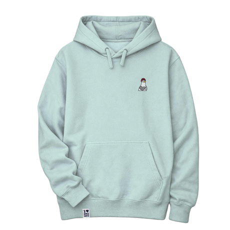 Moin Möwe  - Unisex Premium Hoodie | Bio-Baumwolle | Edler Stick