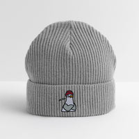 Moin Möwe Stick -  Unisex Bio FISHERMAN BEANIE