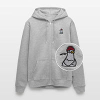 Moin Möwe Stick - Unisex Premium Kapuzenjacke