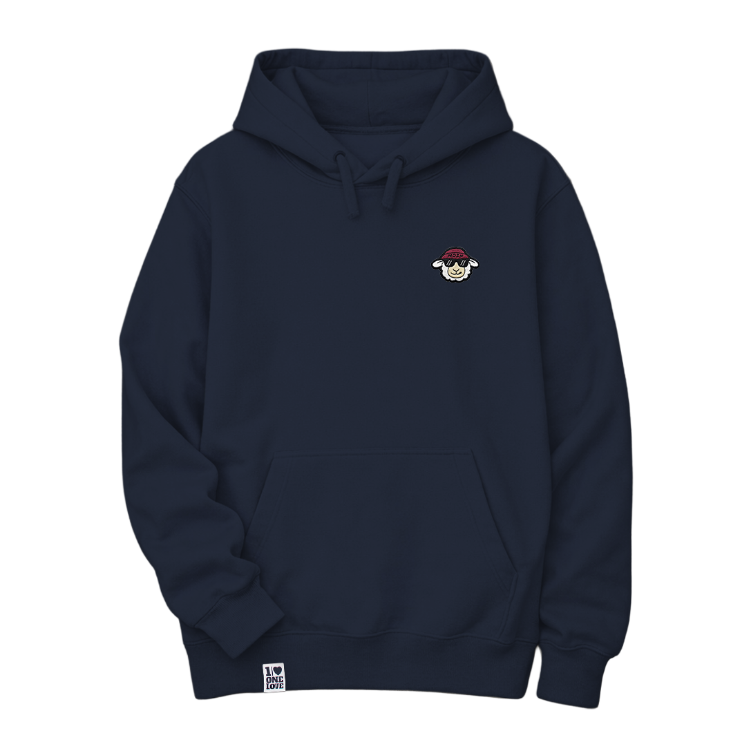 Moin Schaf  - Unisex Premium Hoodie | Bio-Baumwolle | Edler Stick