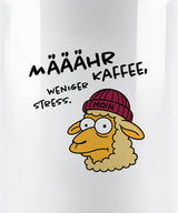 Määähr Kaffee, weniger Stress  - Kaffee Tasse