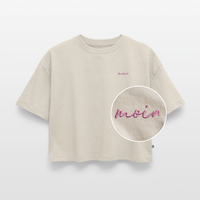 Moin Stick - Frauen Oversized Cropped T-Shirt
