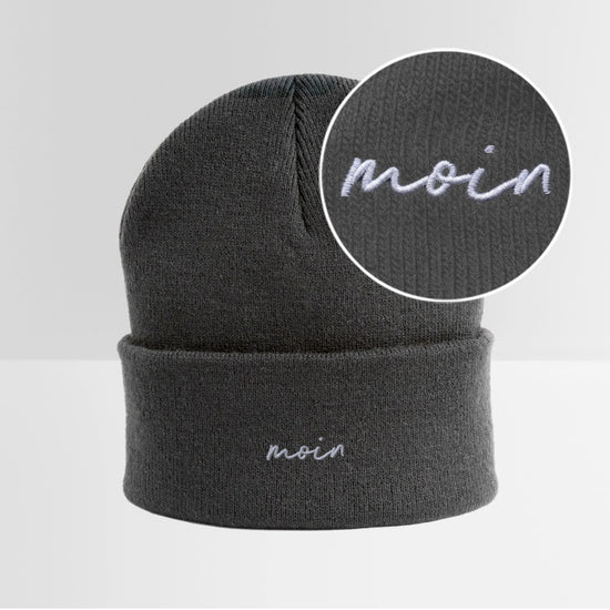 Moin - Bestickte Beanie