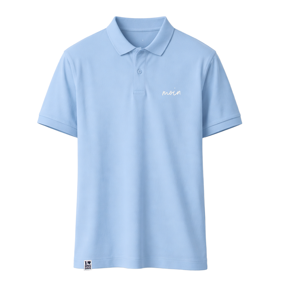 Moin  - Unisex Poloshirt | 100% Bio-Baumwolle | Edler Stick