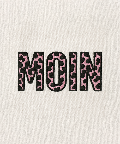 Moin-Leo  - Herren Shirt | 100% Bio-Baumwolle | Edler Stick