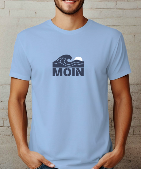 Moin Welle  - Herren Shirt