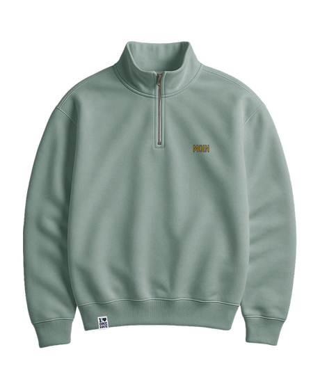 Moin Stick  - Unisex Premium Zipper | 100% Bio-Baumwolle | Edler Stick