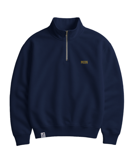 Moin Stick  - Unisex Premium Zipper | 100% Bio-Baumwolle | Edler Stick