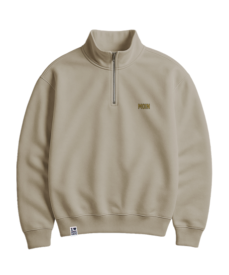 Moin Stick  - Unisex Premium Zipper | 100% Bio-Baumwolle | Edler Stick