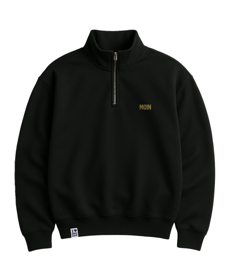 Moin Stick  - Unisex Premium Zipper | 100% Bio-Baumwolle | Edler Stick