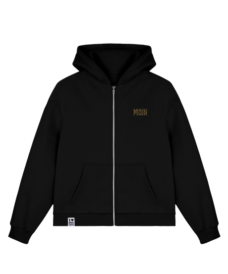 Leo Moin  - Sweatjacke | Bio-Baumwolle | Edler Stick