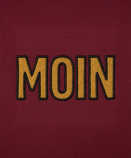 Moin Stick  - Unisex Premium Zipper | 100% Bio-Baumwolle | Edler Stick