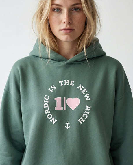 Nordic is the new rich  - Damen Hoodie | Bio-Baumwolle