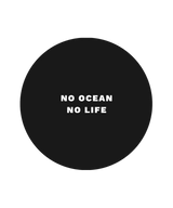 No Ocean No Life Stick - Damen Hoodie