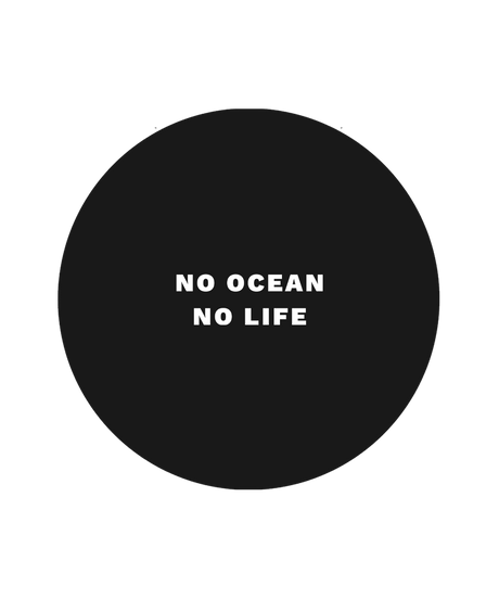 No Ocean No Life Stick - Damen Hoodie