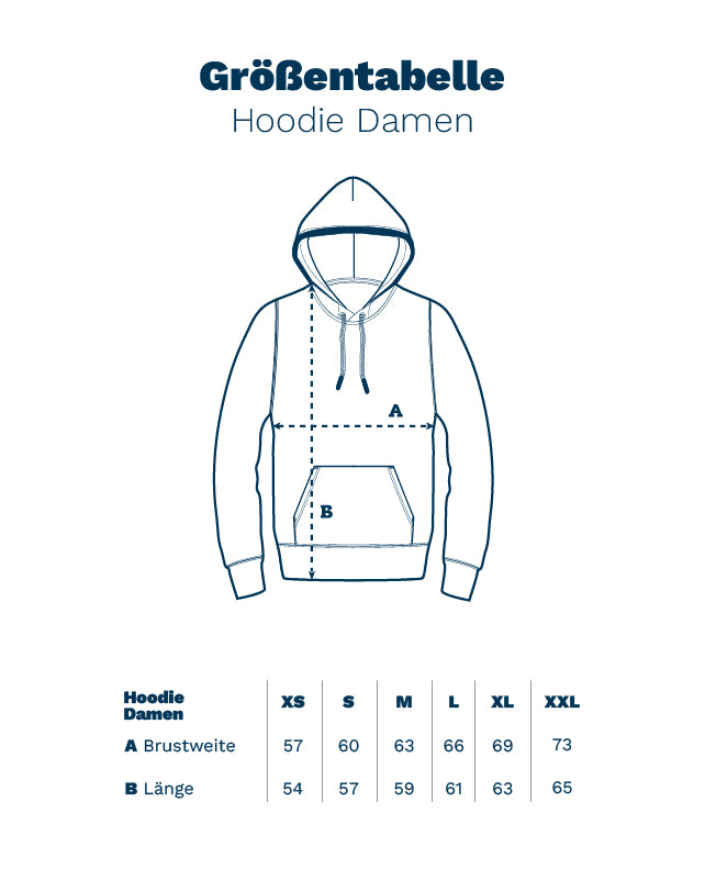 Leo-Möwe  -  Damen Premium Hoodie | 100% Baumwolle