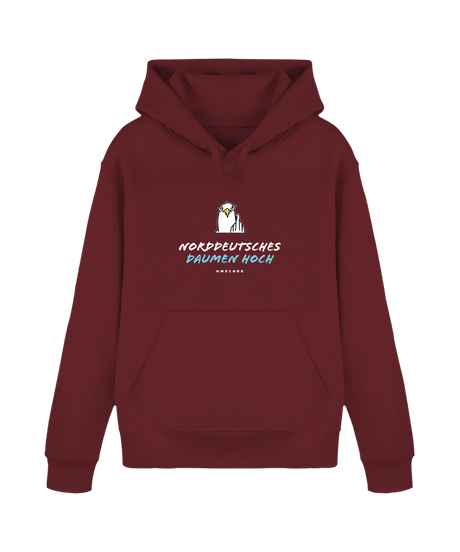 Norddeutsches Daumen hoch  - Unisex Hoodie | 100% Baumwolle