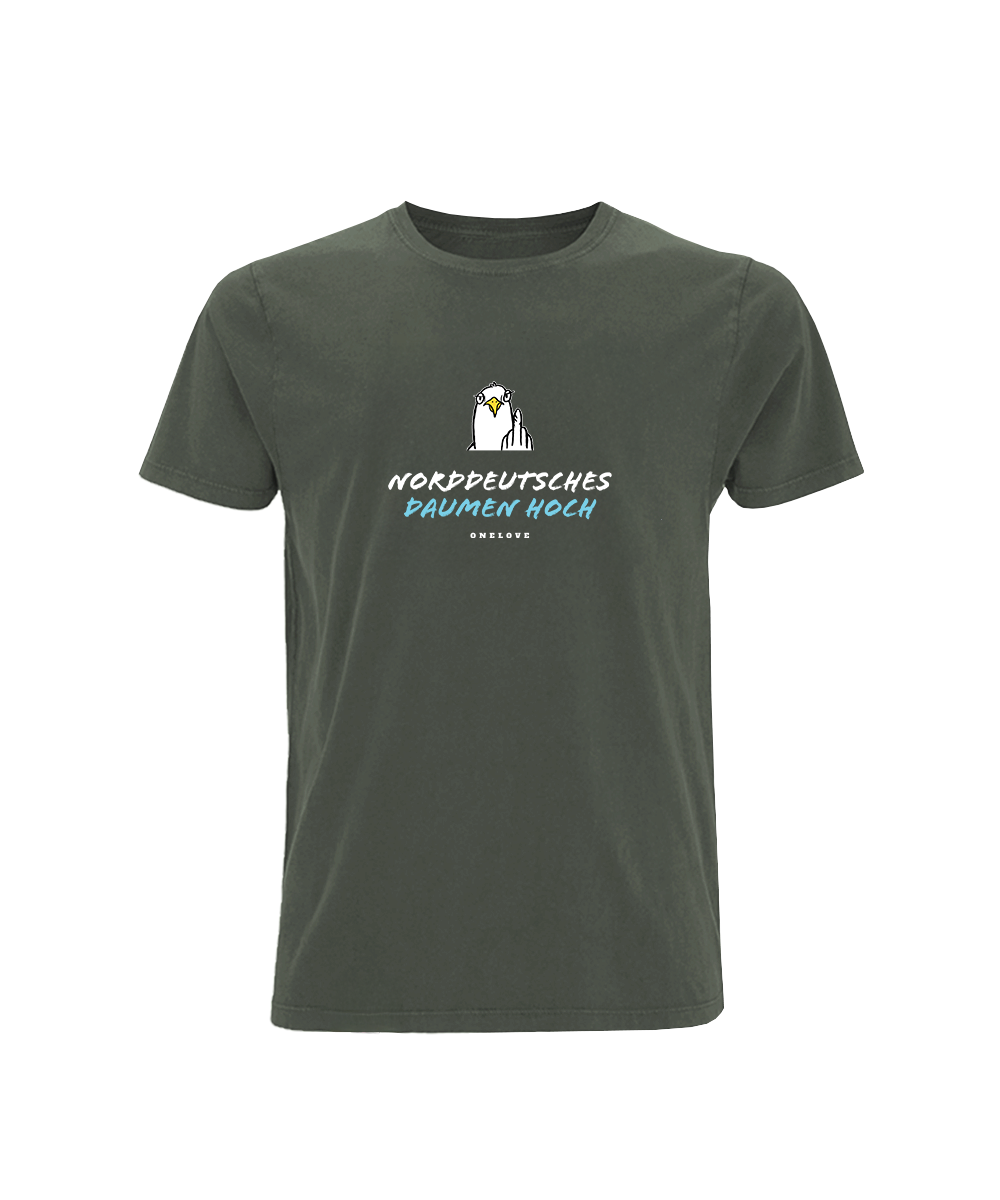 Norddeutsches Daumen hoch  - Herren Shirt | 100% Baumwolle
