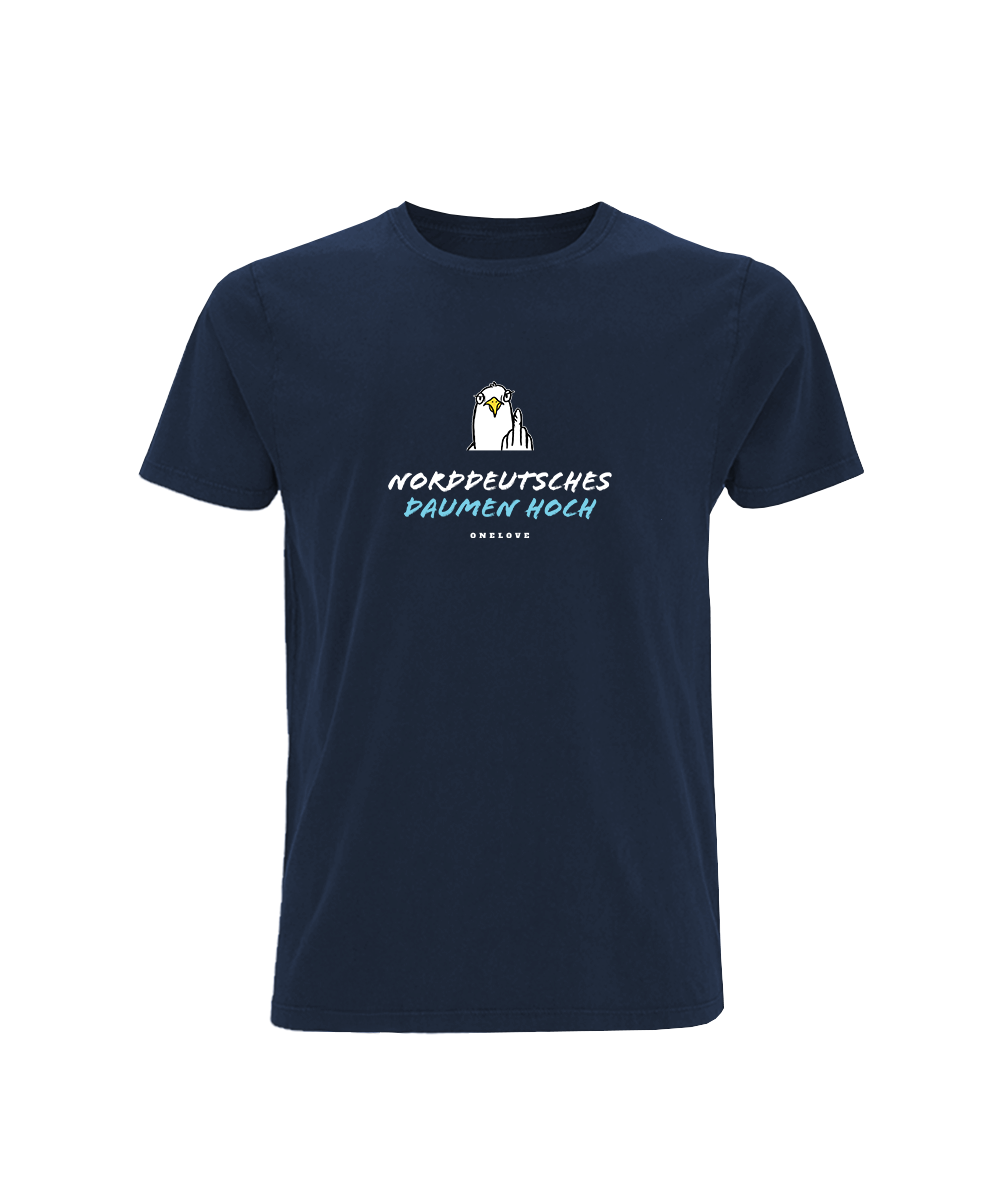 Norddeutsches Daumen hoch  - Herren Shirt | 100% Baumwolle
