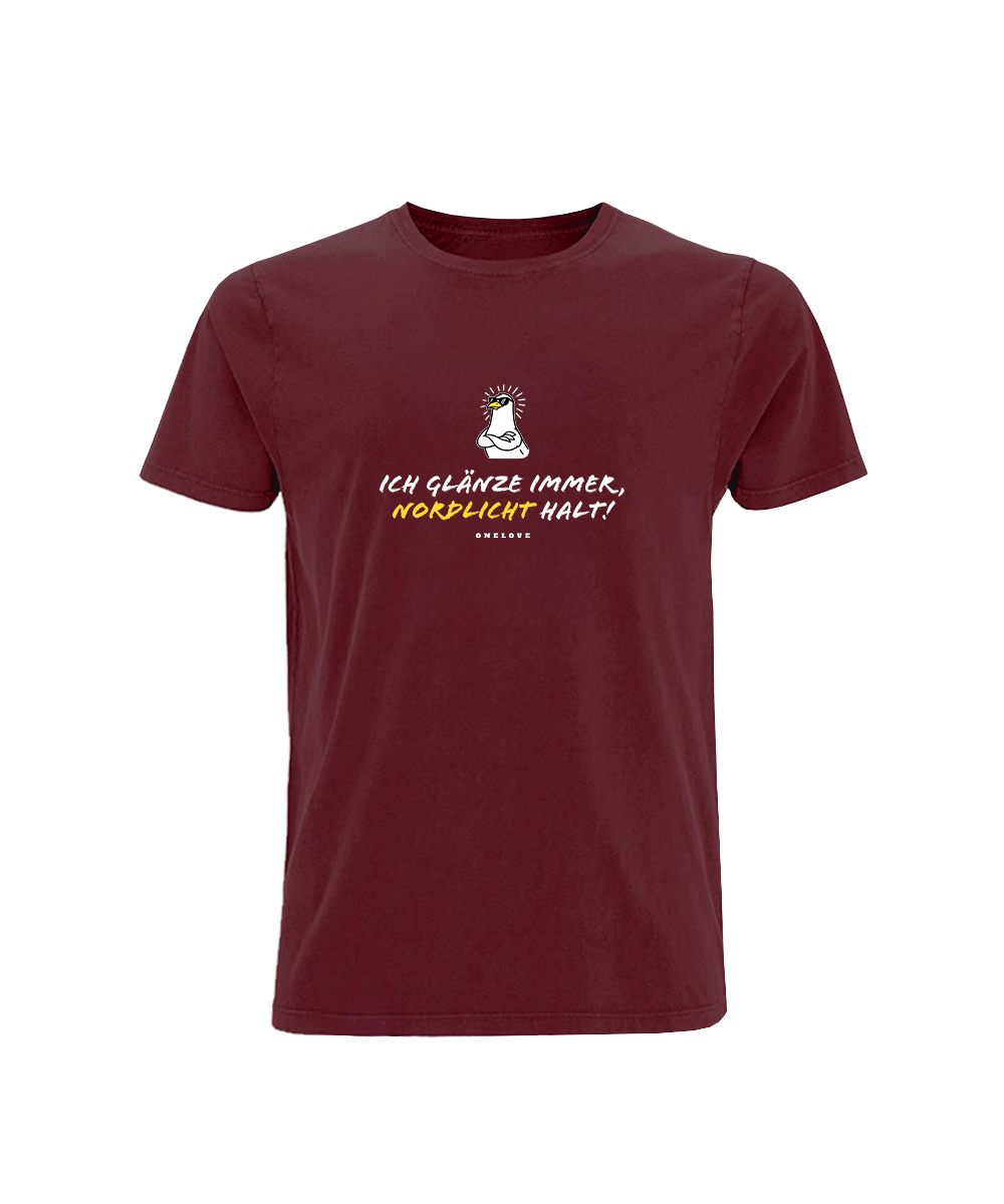 Ich glänze immer, Nordlicht halt!  - Herren Shirt | 100% Baumwolle