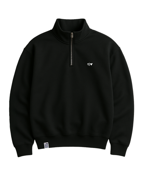 ONELOVE  - Unisex Premium Zipper | 100% Bio-Baumwolle | Edler Stick