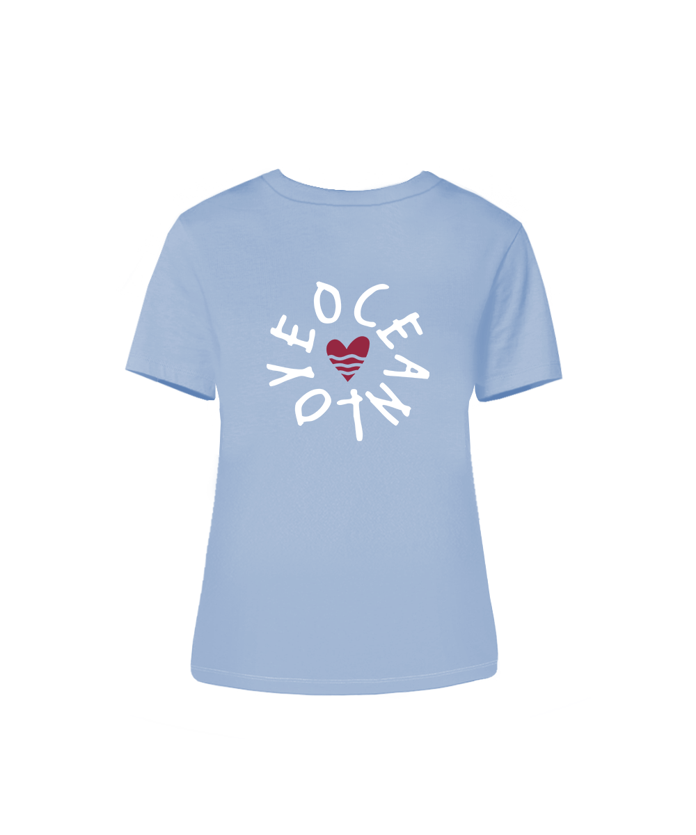 Oceanlove  - Damen Shirt mit V-Ausschnitt