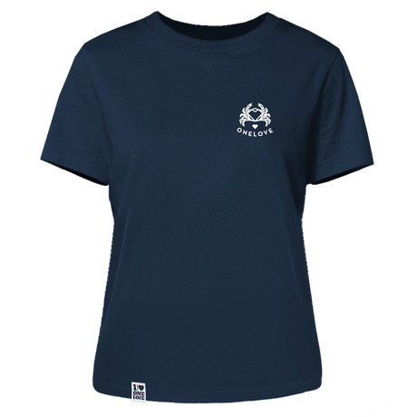 ONELOVE Krabbe  - Damen Shirt | 100% Bio-Baumwolle