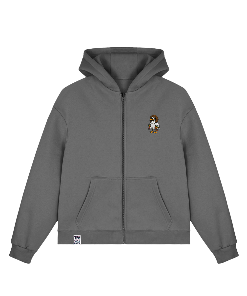 Möwe Wolle Stick  - Sweatjacke