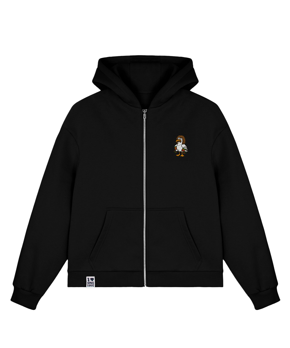 Möwe Wolle Stick  - Sweatjacke