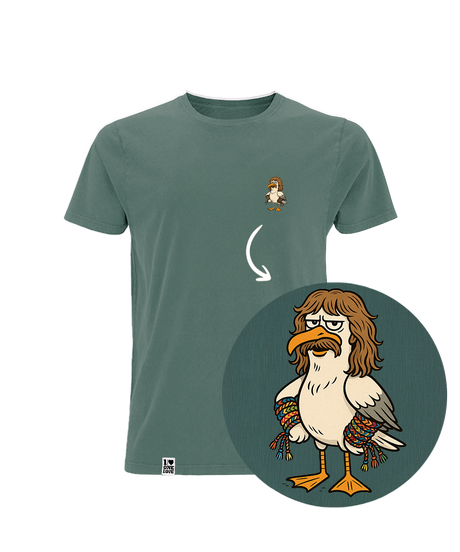 Möwe Wolle Shirt Herren Organic