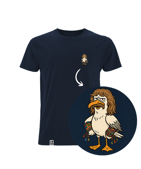 Möwe Wolle Shirt Herren Organic