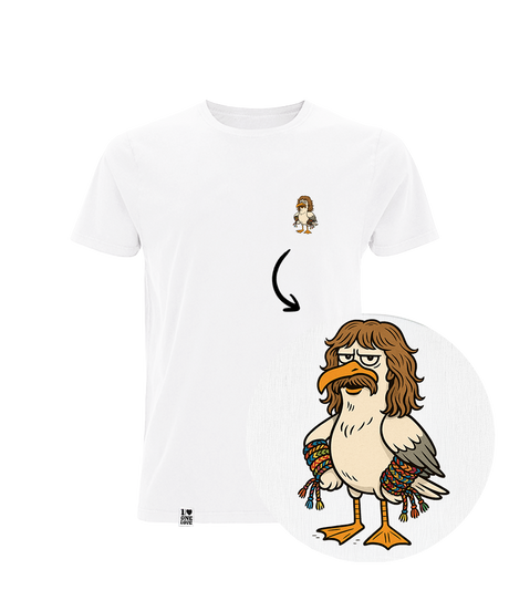 Möwe Wolle Shirt Herren Organic