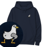 Möwe  - Unisex Premium Hoodie | Bio-Baumwolle | Edler Stick