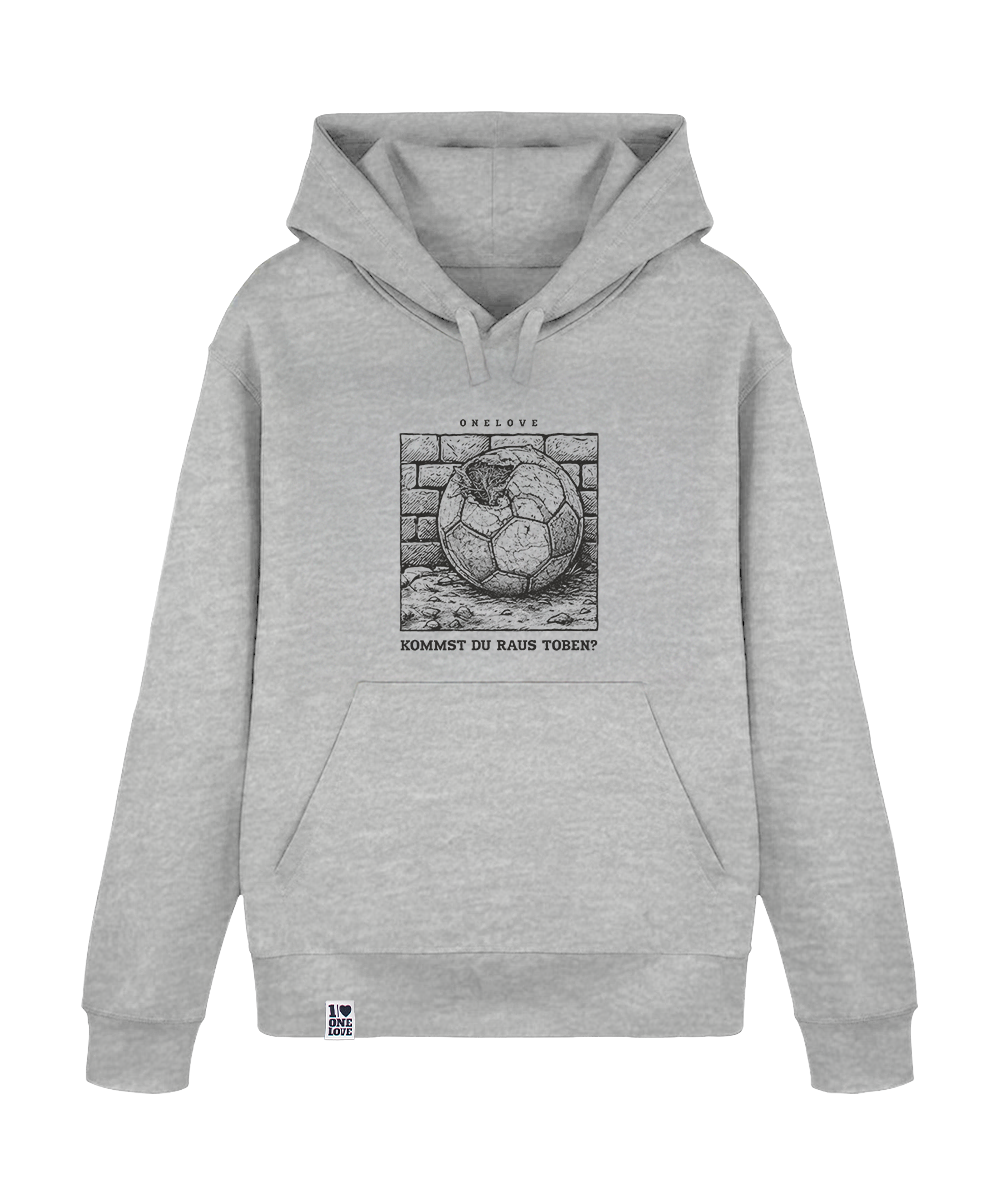 Kommst du raus toben?  - Unisex Premium Hoodie | Bio-Baumwolle