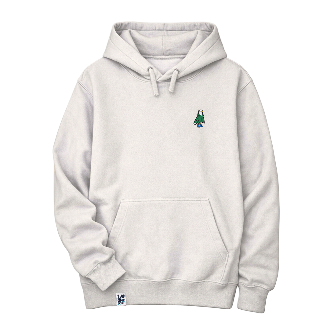 Regencape Möwe  - Unisex Premium Hoodie | Bio-Baumwolle | Edler Stick