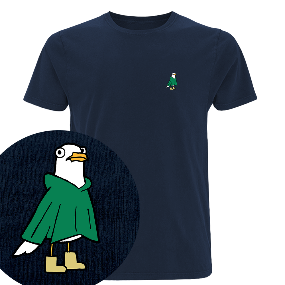 Regencape Möwe  - Herren Premium Shirt | 100% Bio-Baumwolle