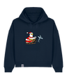 Santa Möwe  -  Damen Premium Hoodie | Bio-Baumwolle | XMAS EDITION