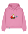 Santa Möwe  -  Damen Premium Hoodie | Bio-Baumwolle | XMAS EDITION