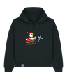 Santa Möwe  -  Damen Premium Hoodie | Bio-Baumwolle | XMAS EDITION