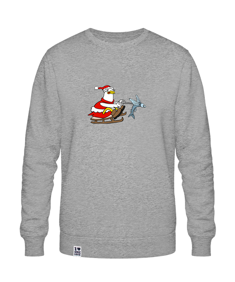 Santa-Möwe  - Unisex Sweater | Bio-Baumwolle | XMAS EDITION
