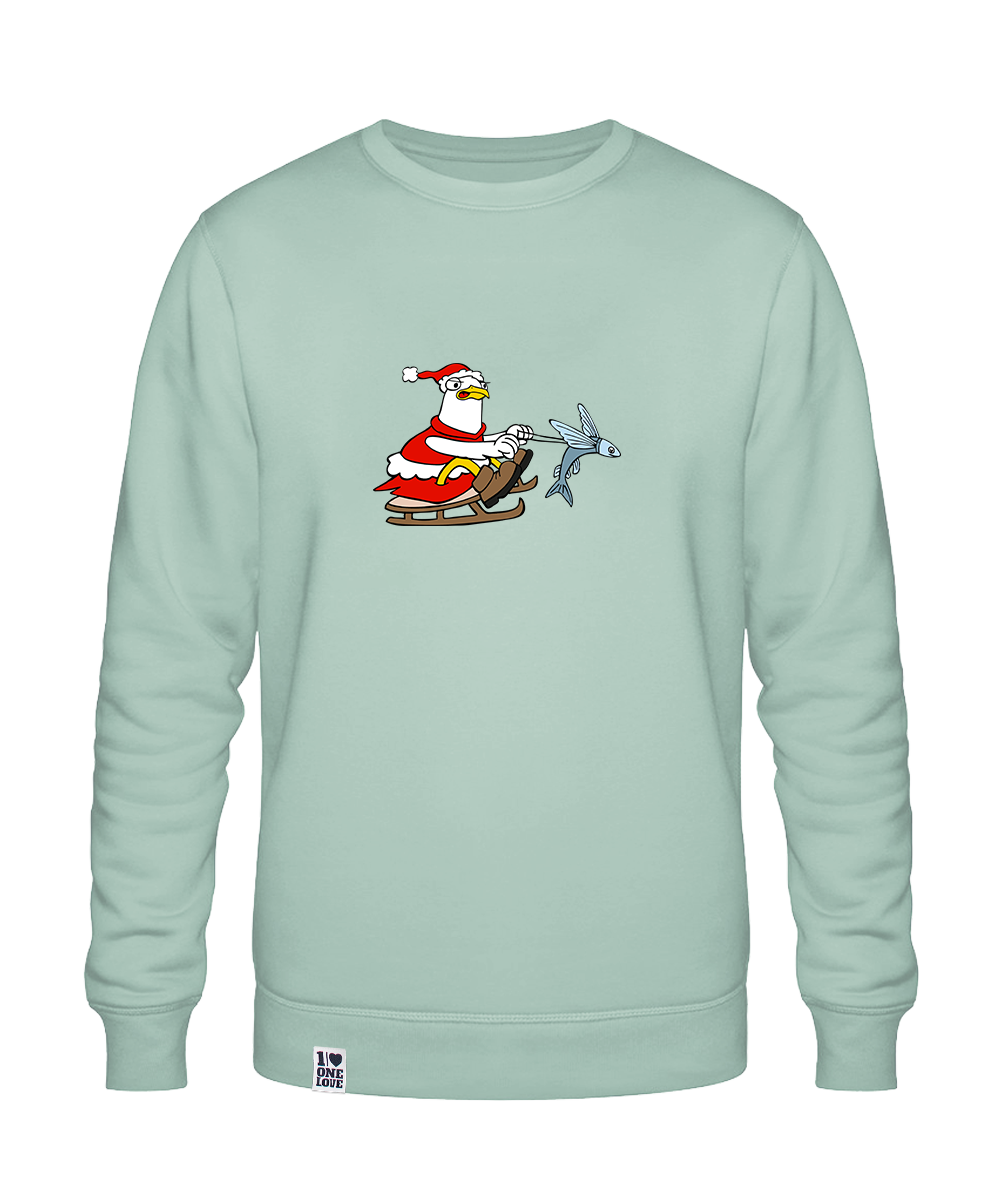 Santa-Möwe  - Unisex Sweater | Bio-Baumwolle | XMAS EDITION