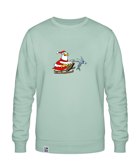 Santa-Möwe  - Unisex Sweater | Bio-Baumwolle | XMAS EDITION