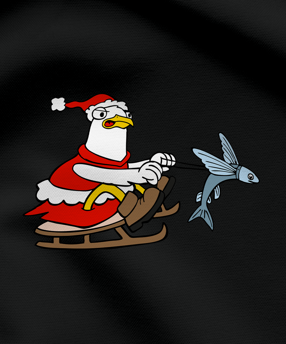 Santa-Möwe  - Unisex Sweater | Bio-Baumwolle | XMAS EDITION