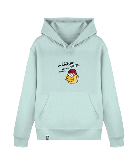 Määähr Kaffee, weniger Stress!  - Unisex Hoodie | 100% Bio-Baumwolle