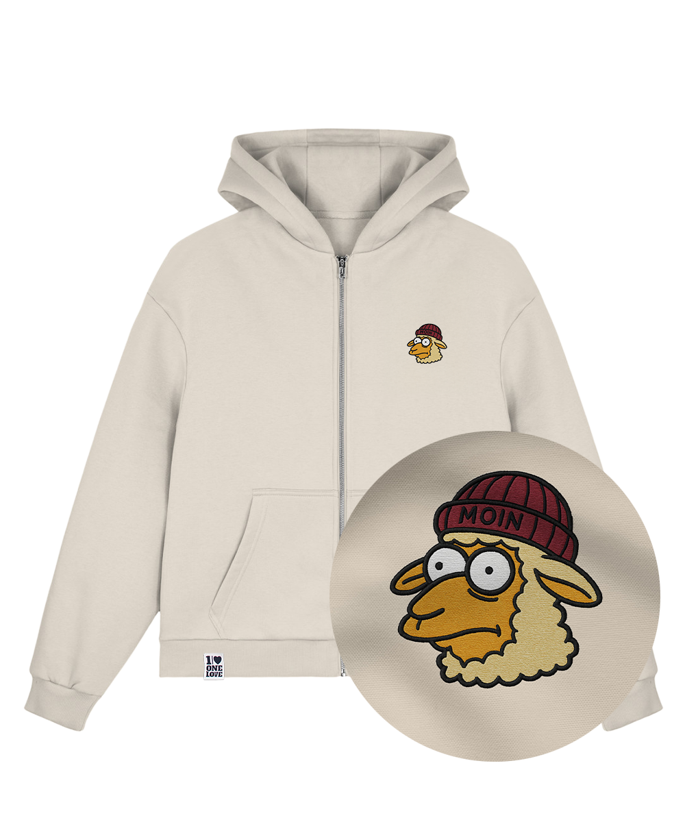 Moin Schaf Stick  - Sweatjacke
