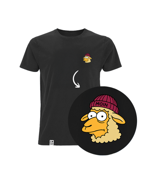 Moin Schaf  - Herren Shirt