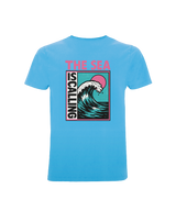 The Sea Is Calling Shirt Herren Organic